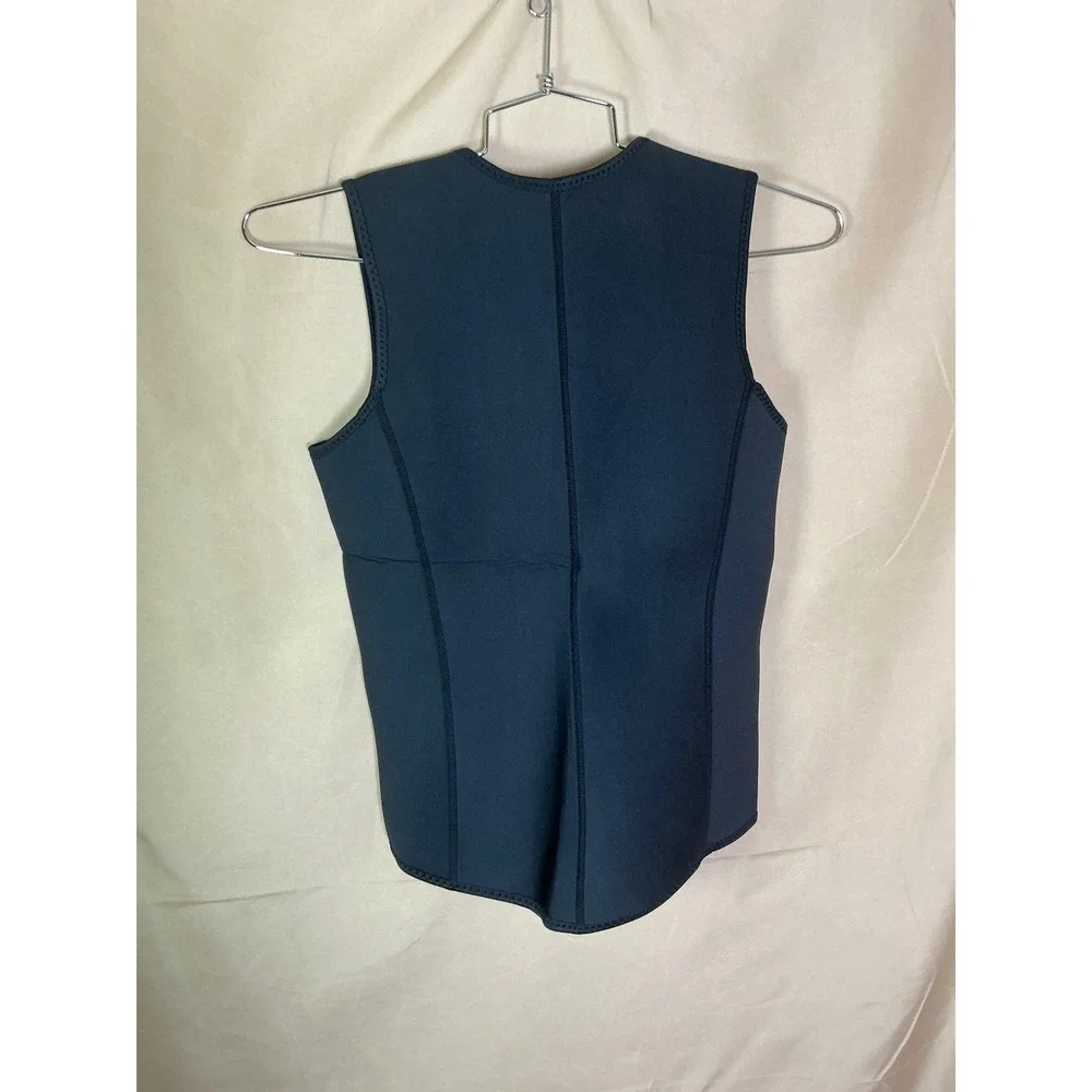 Dizokizo Wetsuit Vest Men S Black Excellent 3mm Neoprene Front Zip Sleeveless
